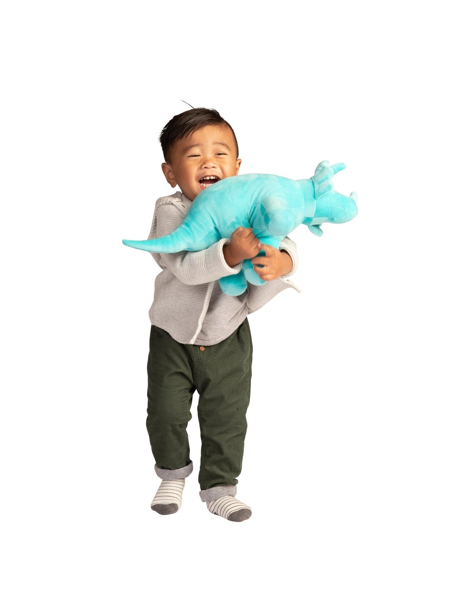 DINOSAURUS SPIKE - Triceratops - Babylegetøj - BORN Copenhagen ApS