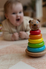 MAGNETISK BAMSE STABLE - TÅRN - Babylegetøj - BORN Copenhagen ApS