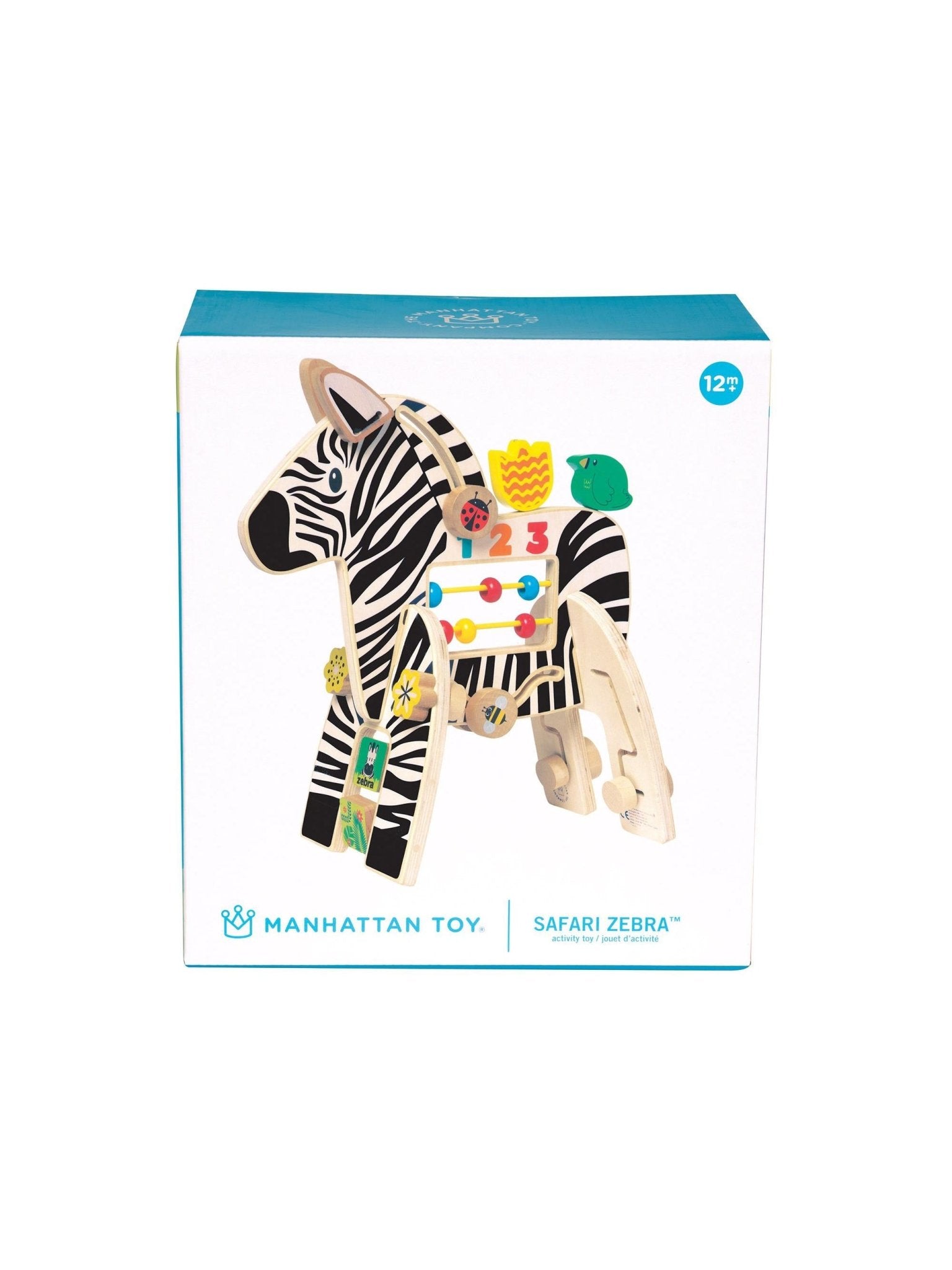 SAFARI ZEBRA - Aktivitetslegetøj - Babylegetøj - BORN Copenhagen ApS